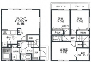 アレグリアの物件間取画像